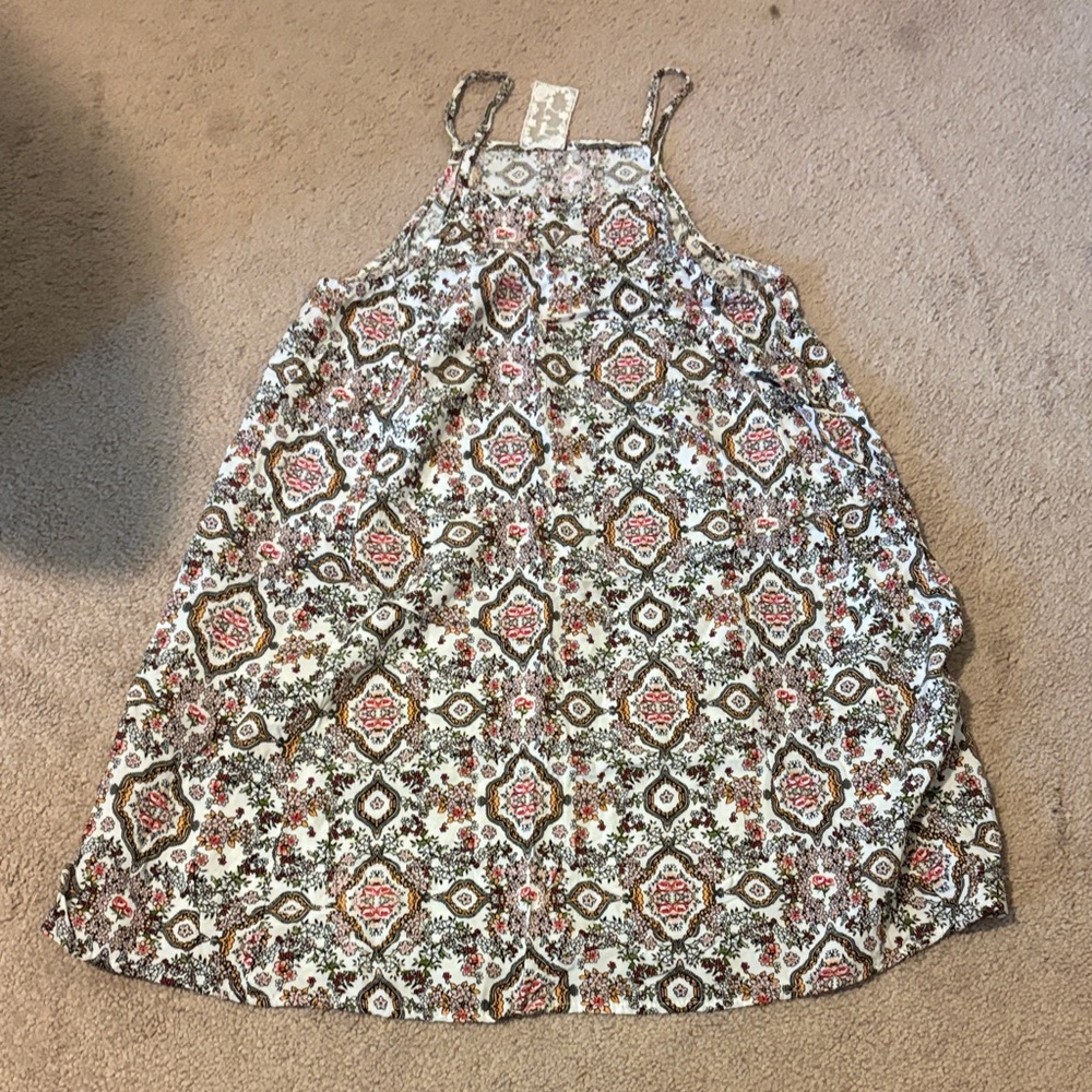 Sadie & Sage Multicolor Patterned Mini Dress